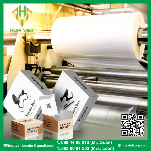 cán màng hộp giấy