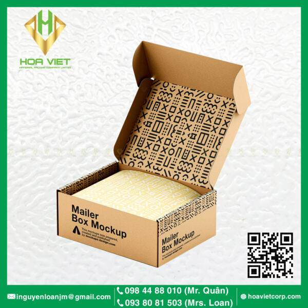 Cán vân thường thùng carton