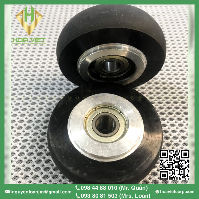 Trang chủ 25 Banh xe cao su den 60x10x20 6000Z