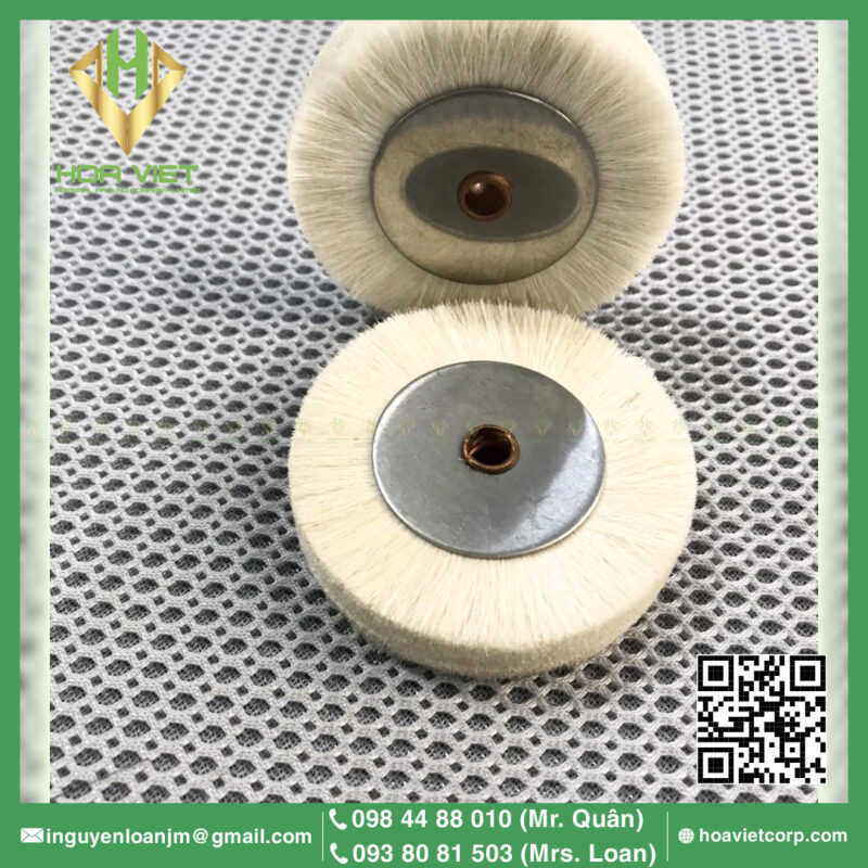 Banh xe long trang mem Komori 60x6 1