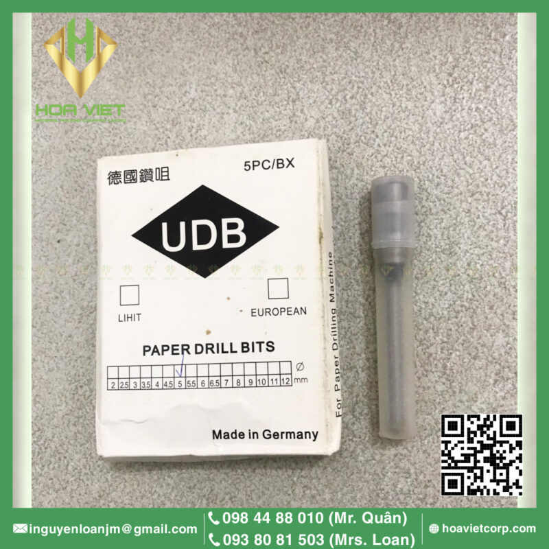 Mui khoan giay Germany 5mm