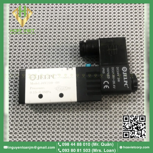 Valve Điện Từ Khí Nén Jelpc J4V210-08 24V