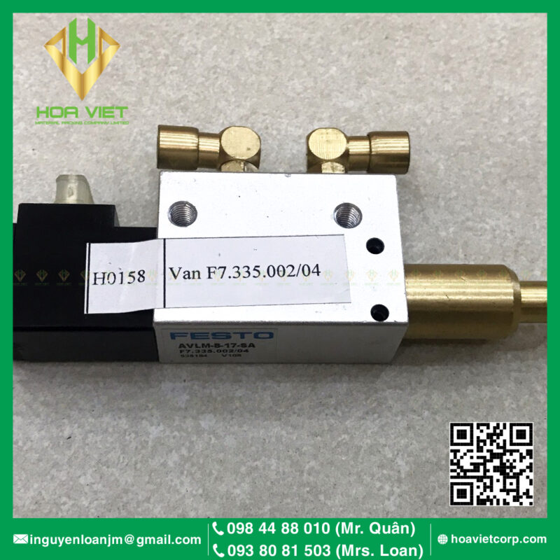 Trang chủ 27 Van F7.335.002 04