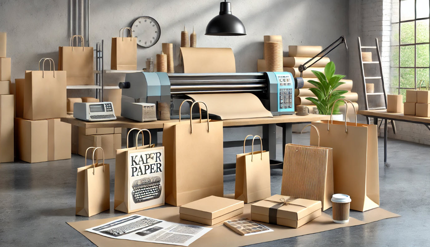 GIẤY KRAFT TÁI CHẾ – SỰ LỰA CHỌN BỀN VỮNG CHO IN ẤN 1 giay kraft tai che