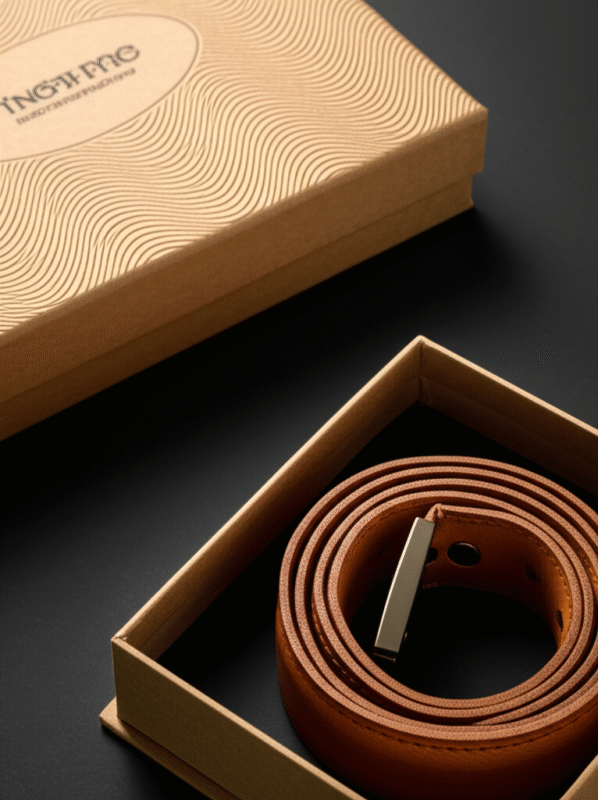 Hộp giấy đựng dây nịt cao cấp