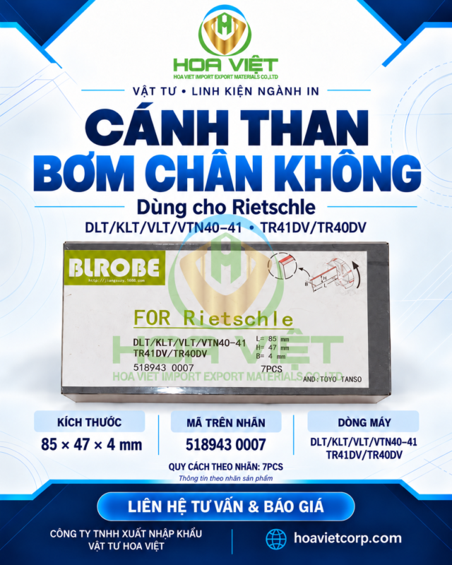 Cánh than bơm chân không Becker, Rietschle, Orion | Hoa Việt 3 canh-than-rietschle-85x47x4-nhan-toyo-tanso.png